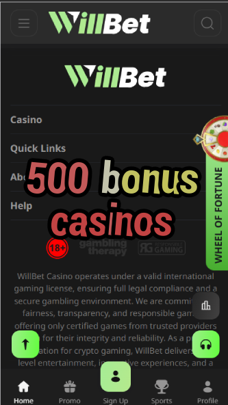 500 Bonus Casinos - $500 Welcome Packages-casinoorder.vip