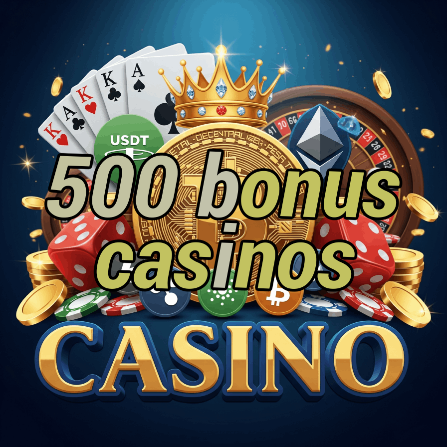 500 Bonus Casinos - $500 Welcome Packages